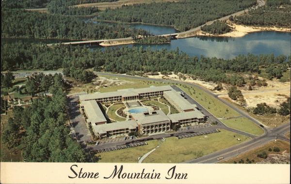 Stone Mountain Inn Georgia Postcard