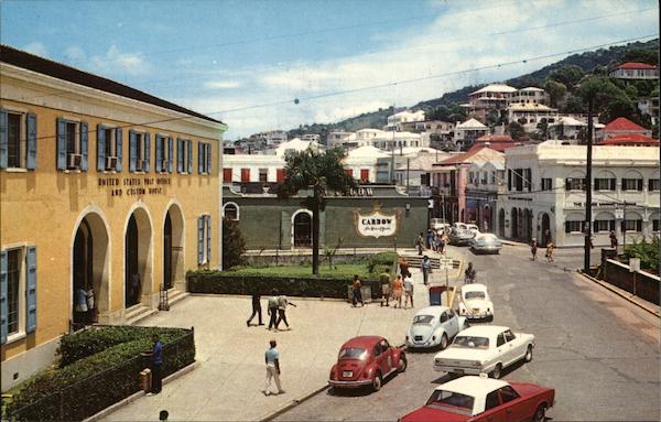 Post Office Square St. Thomas Virgin Islands Caribbean Islands