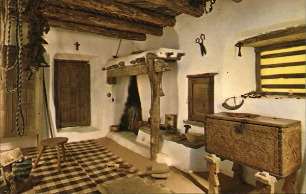 Spanish-Colonial Room, Vicinity of Santa Fe, 18th Century Washington District of Columbia