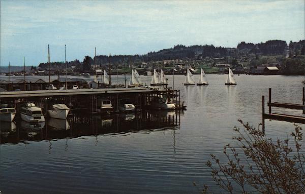 Yachts in Harbor Gig Harbor Washington Kyle Smith