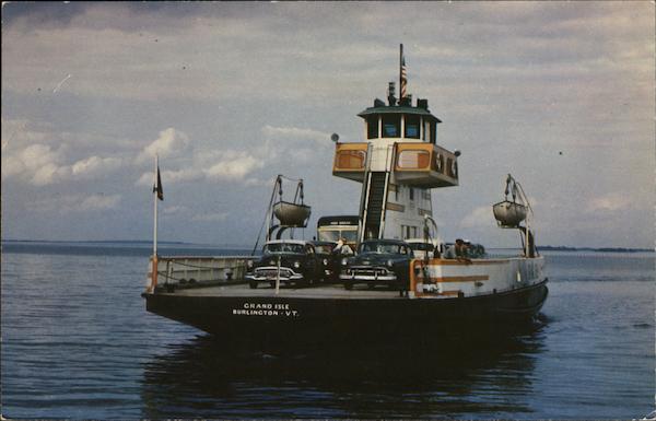 Grand Isle Ferry out of Burlington, Vermont Les Smith