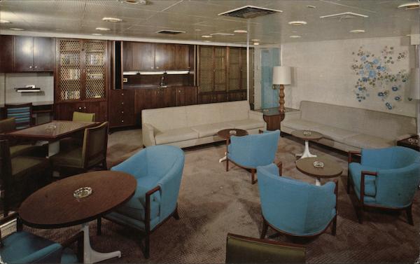 Lounge with service bar and music Interiors