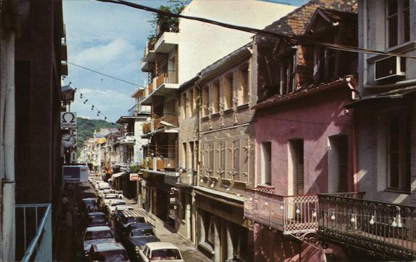 Rue Victor Hugo, Fort de France Martinique French West Indies