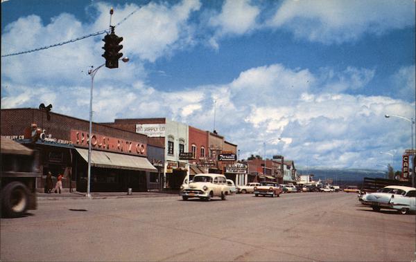 On US 40 Roosevelt Utah