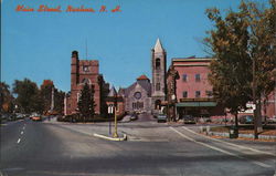 Main Street Nashua, NH Postcard Postcard Postcard
