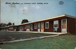 Motel Nashua New Hampshire Postcard Postcard Postcard