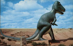 Dinosaur Park - Tyrannosaurus Rex Postcard