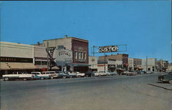 Main Street Custer, SD Postcard Postcard Postcard