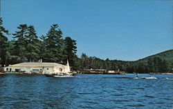 Blodgett's Landing, on Lake Sunapee, N. H. Postcard