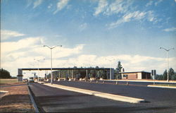 Toll Station, Frederic E. Everett Highway Manchester, NH Postcard Postcard Postcard