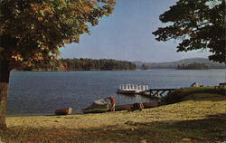 Lake Waukewan Postcard