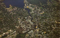 Aerial View of Laconia Postcard
