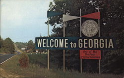 Georgia Welcome Sign Georgia Welcome Sign