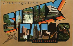 Greetings from Sioux Falls Postcard