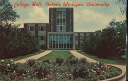 College Hall, Dakota Wesleyan University Postcard