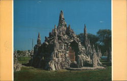 Castle - Petrified Wood Park Postcard