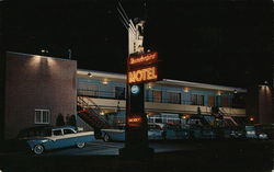 The Thunderbird Motel Postcard