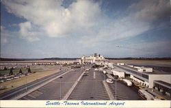 View of International Airport Seattle, WA Postcard Postcard 