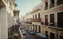 Christo St., Part of Restored Area of Old City San Juan, PR Puerto Rico Postcard Postcard Postcard
