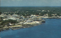 Aerial Shot of Georgetown Grand Cayman, Bahamas Caribbean Islands Postcard Postcard Postcard