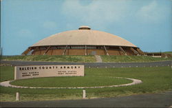Raleigh County Armory Beckley, WV Postcard Postcard 