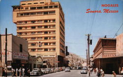View of Calle Campillo Nogales, Mexico Postcard Postcard Postcard