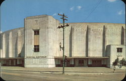 Municipal Auditorium Charleston, WV Postcard Postcard Postcard