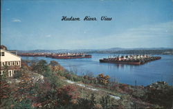 Hudson River View New York Postcard Postcard Postcard