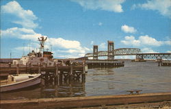 Marine Parkway Bridge, Rockaways Queens, NY Postcard Postcard Postcard