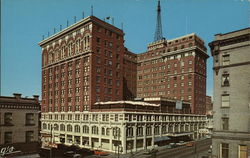 The Davenpot Hotel Postcard