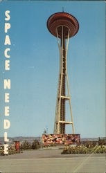 Space Needle Seattle, WA Postcard Postcard Postcard