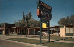 Lakeview Lodge Motel Oregon Postcard Postcard Postcard