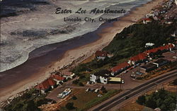 Ester Lee Apartments Lincoln City, OR Postcard Postcard Postcard