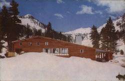 Squaw Valley Lodge Skiing Postcard Postcard Postcard