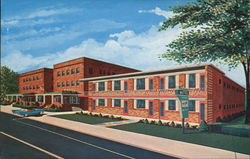Carolina Crest Hotel and Motel Postcard