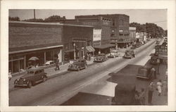 Business District Willow Springs, MO Postcard Postcard Postcard