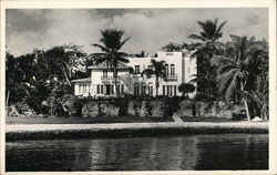 Former Residence of James Gilman of Chase National Bank, New York Miami, FL Postcard Postcard Postcard