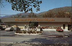 Barbara's Gift & Fabric Shop Postcard