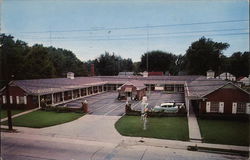 Yording's Motel Postcard