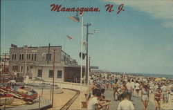 Manasquan Beach New Jersey Postcard Postcard Postcard