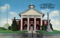 Carroll County Courthouse Hillsville, VA Postcard Postcard Postcard