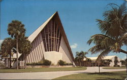 First Congregational Church of the United Church of Christ Fort Lauderdale, FL Postcard Postcard Postcard