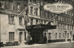 Hotel Dorset New York, NY Postcard Postcard Postcard