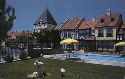 The Royal Copenhagen Motel, Inc. Solvang, CA Postcard Postcard Postcard