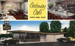 Gateway Cafe North Bend, WA Postcard Postcard Postcard