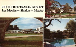 Rio Fuerte Trailer Resort Postcard