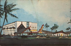 Aku Tiki Inn Postcard