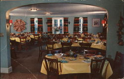Cimarron Ranch - Dining Room Postcard