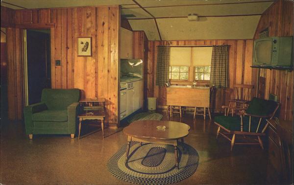 Cumberland Falls State Park - Interior of Housekeeping Cottage Corbin Kentucky