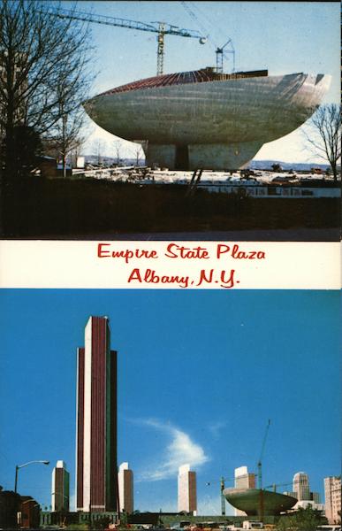 Empire State Plaza Albany, NY Postcard